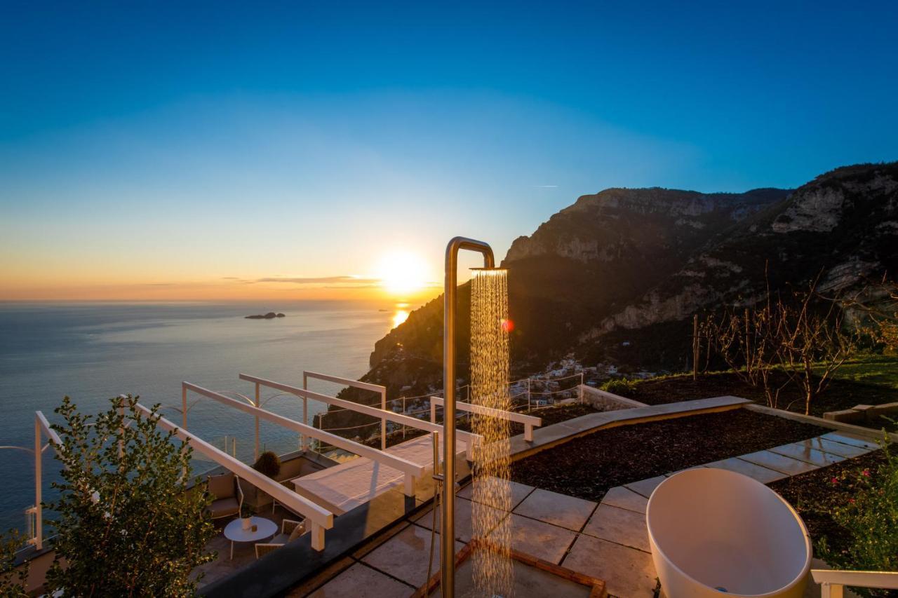 Villa La Tagliata Spectacular Jacuzzi Tub Amazing View And Private Parking Garage Positano Kültér fotó