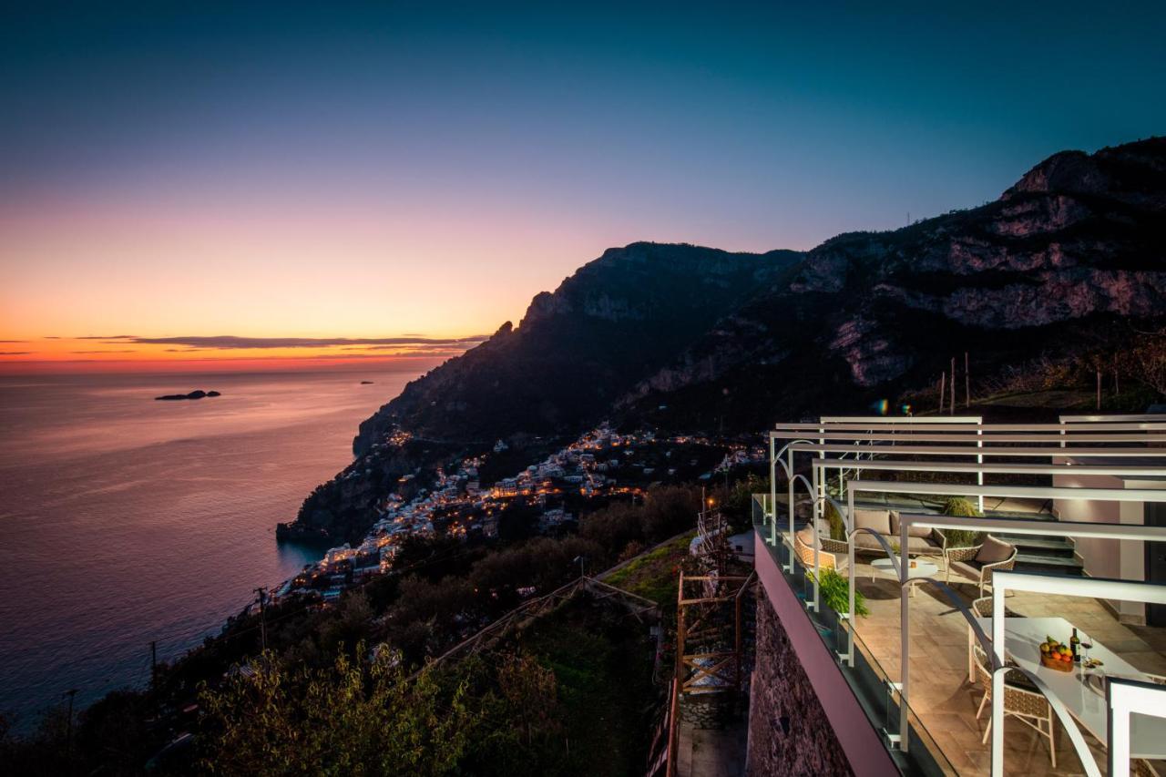 Villa La Tagliata Spectacular Jacuzzi Tub Amazing View And Private Parking Garage Positano Kültér fotó