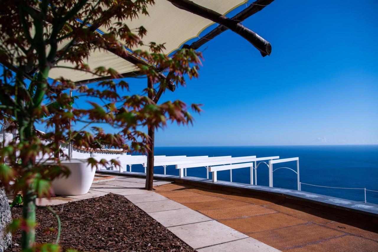 Villa La Tagliata Spectacular Jacuzzi Tub Amazing View And Private Parking Garage Positano Kültér fotó